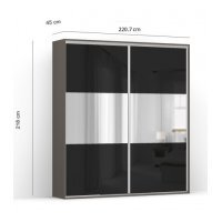 DRESSING LEX 221-218-45 C GRI/CZP/O